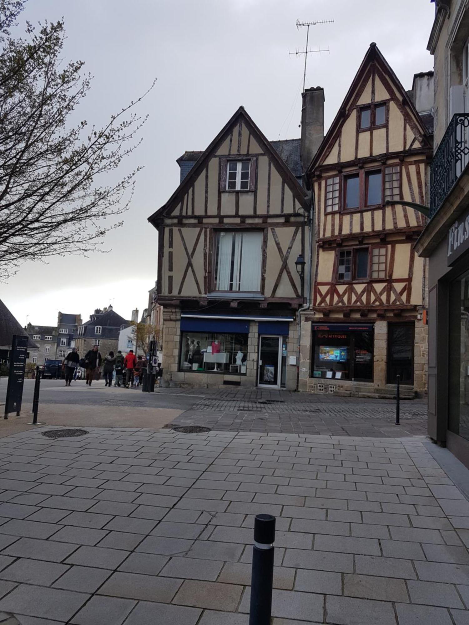 coeur de ville 2 pers Vannes Eksteriør billede